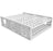 Mega Racks - High Capacity Test Tube Rack 120 Place 18 to 20 mm Tube Size White 3-3/5 X 11-7/8 X 14-7/8 Inch - 120834
