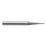 Symmetry Surgical - Bur 1 mm Diameter Staibless Steel Round Tip - 0001--