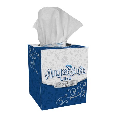 Angel Soft Ultra Professional Series - Facial Tissue White 7-1/2 X 8.4 Inch 96 Count - Georgia Pacific - 49470