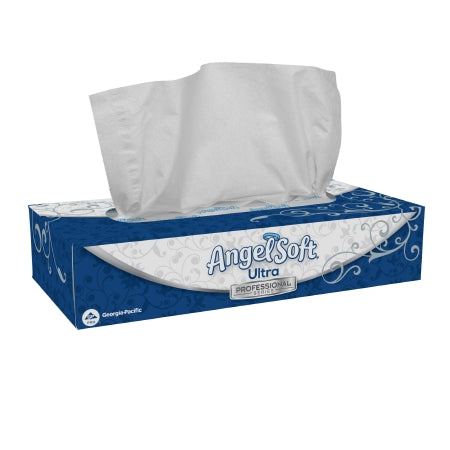 Angel Soft Ultra Professional Series - Facial Tissue White 7-1/2 X 8.4 Inch 96 Count - Georgia Pacific - 49590