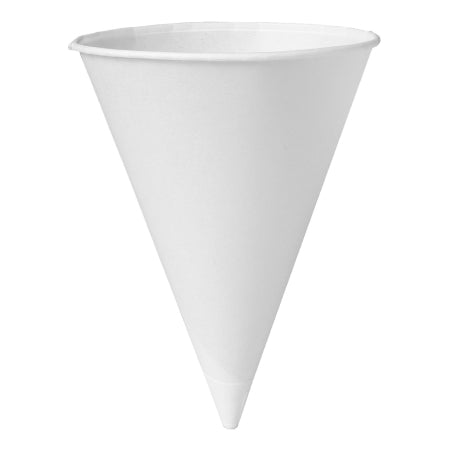 Dart Solo - Drinking Cup 8 oz. White Paper Disposable - 8RB-2050