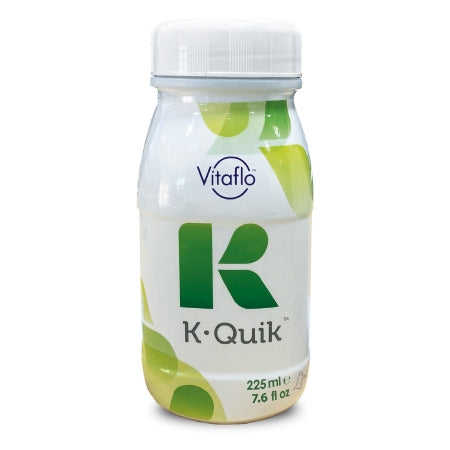 K·Quik - Ketogenic / MCT Oral Supplement / Tube Feeding Formula Unflavored 7.6 oz. Bottle Ready to Use - 59AM00A06A89