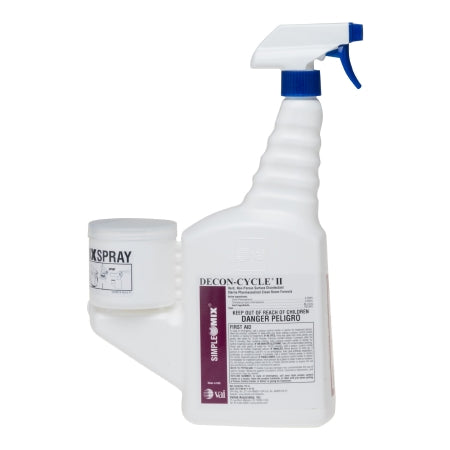 Decon-Cycle II - Surface Disinfectant Cleaner Manual Pump Liquid 16 oz. Bottle Alcohol Scent Sterile - Veltek Associates - DCY2-06-16Z-01