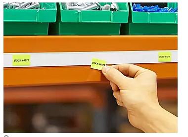 Uline - Label Holder Strips - S-7748