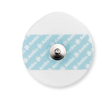 Ambu WhiteSensor - ECG Eletrode Monitoring Radiolucent No MR Conditional No Foam Backing 60 per Pouch - 4500M