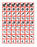 Shamrock - Pre-Printed Label Warning Label Black / Red / white Kimdura Symbols (GHS Compliance) Biohard / Chemical Symbols 1 X 1 Inch - Shamrock Scientific - GHS-PIC-1