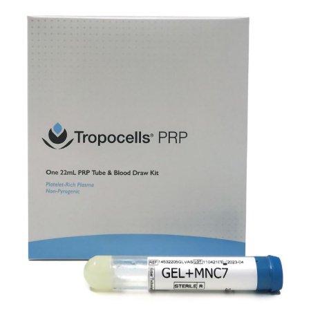 Tropocells - Platelet Rich Plasma Kit 2 X 22 mL Glass Vial Sterile - TC2000