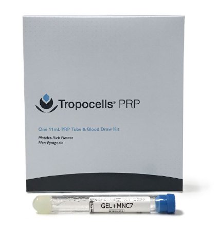 Tropocells - Platelet Rich Plasma Kit 2 X 11 mL Glass Vial Sterile - Transcend Biologics - TC1000