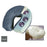 Oakworks Cushion Face Rest Foam Pewter Ea - 54827-T29
