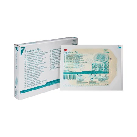 3M Tegaderm - Transparent Film Dressing Rectangle 4 X 4-3/4 Inch Frame Style Delivery With Label Sterile - 1626W