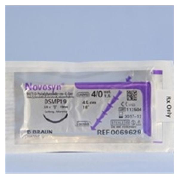 TissueSeal Suture 4-0 Polymer Plyglycolic-Lactic Acid Dsmp19 Novosyn Undyed 18" Braid 36/Bx - C0069629
