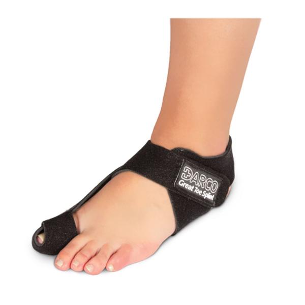Darco International Inc Splint Great Toe Splint (Gts) Toe Nylon/Neoprene Size 1 Small/Medium Left Ea - GTS1L