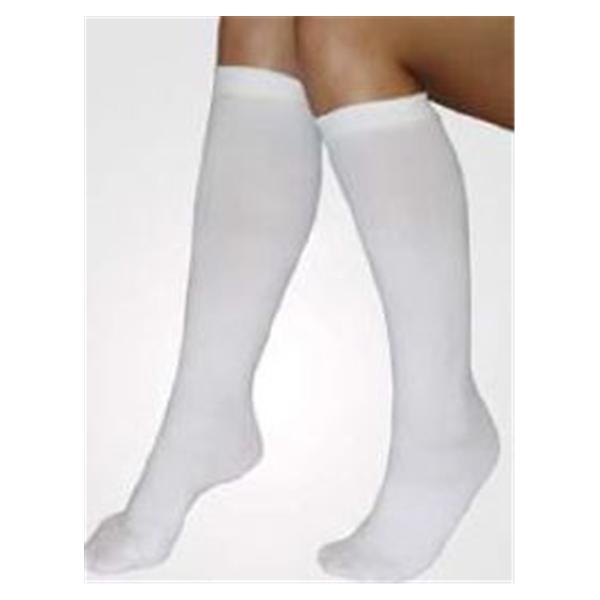 Alba-Waldensian Stocking Compression Home C.A.R.E. Knee High Closed Toe Small Unisex Wht 12Pr/Ca - 559-01