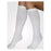 Alba-Waldensian Stocking Compression Home C.A.R.E. Knee High Closed Toe Medium Unsx Wht 12Pr/Ca - 559-02