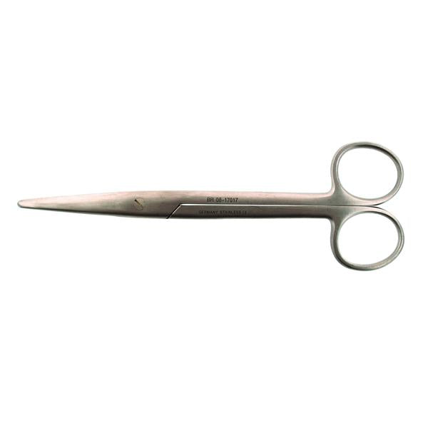 BR Surgical, Scissors Mayo-Stille 6-3/4" Blunt/Blunt Smooth Straight Stainless Steel Ea - BR08-17017