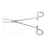 BR Surgical, Forcep Vulsellum Jacobs 8" Curved 2X2 Teeth Stainless Steel Ea - BR70-53321