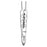 Sklar Instruments Forcep Dressing Bishop-Harmon Iris 3-1/2" Serrated Stainless Steel Ea - 66-4032