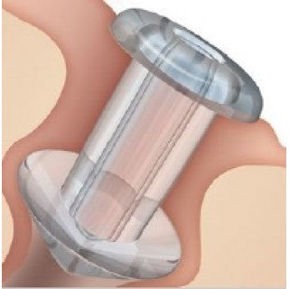 SOFT PLUG - Eye Punctal Plug Silicone Semi-Permanent Style Micro 1 mm Length 0.4 mm Diameter - 6610-D