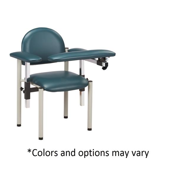 Clinton Industries. Chair Blood Draw Sc Series Specify Color Powder-Coated Steel 300Lb Capacity Each - 6050-U-665