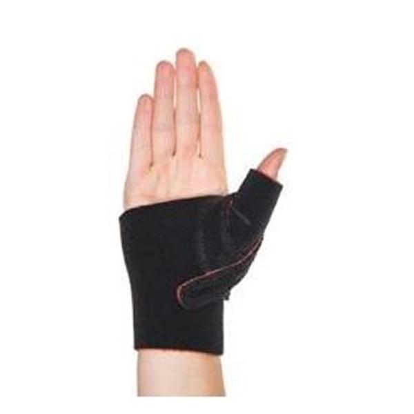 United Pacific Industries Splint Thermoskin Cmc Adult Thumb Black 6.5-7.5" Size Small Left Ea - 83100