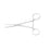 Miltex-Integra Clamp Vascular Cooley 5-3/4" Angled Stainless Steel Ea - 24-3210