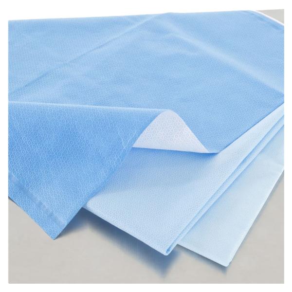 O & M Halyard Wrap Csr Kimguard 48 In X 48 In White / Blue Latex Free 48/Ca - 34149