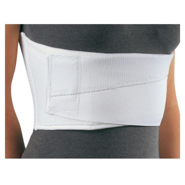 DJO Belt Deluxe Rib Elastic Women White Size 6" Universal 6/Pk - 79-99030