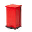 Clinton Industries. Can Trash Pwd Ct Stl 8Gal Step-On Pedal Full-Width Hinge Lid Prem Rd Square Each - TP-32R