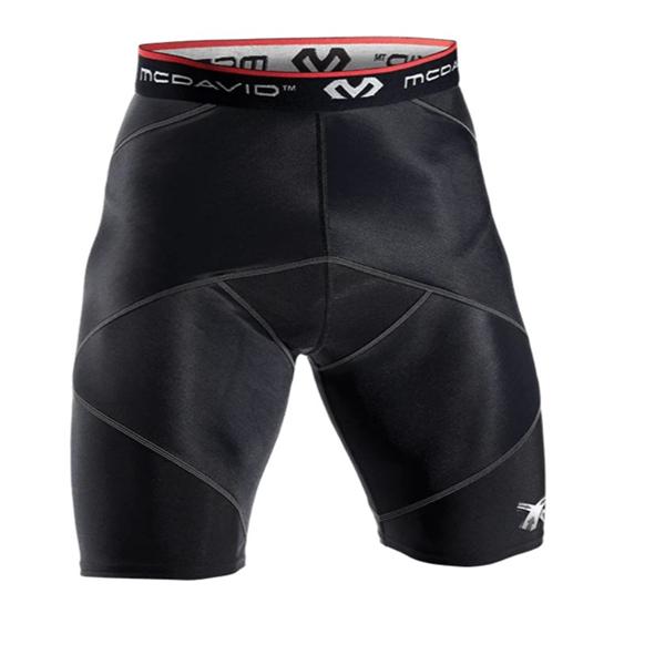 Shock Doctor Inc Shorts Compression Cross Compression Black Size Medium 1/Pr - 8200-M-B