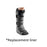 DJO Liner Brace Nextep Contour 2 Air Ankle/Leg/Foot Adult Black Size Large Ea - 79-95367