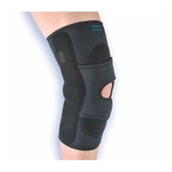 Hely & Weber Brace Support Lateral "J" Knee Neoprene Black Size Medium Left Ea - 5794H-LT-M