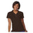 Fashion Seal Shirt Polo Knit / Cotton / Wickable Poly Womens Espresso 2X Large Ea - 64559-2XL