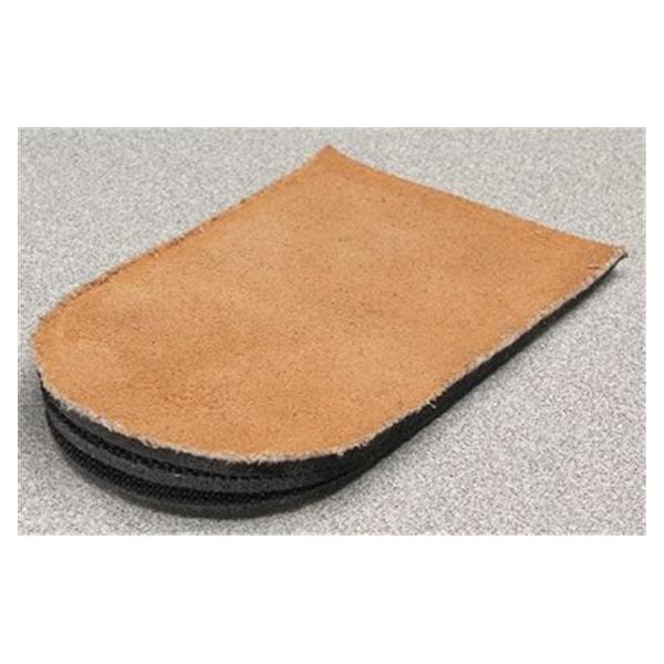 Patterson Medical Lift Cushion Norco Adjust-A-Lift Heel Leather 2.5" Wide Brown Size Medium 1/Pair - NC57187-2