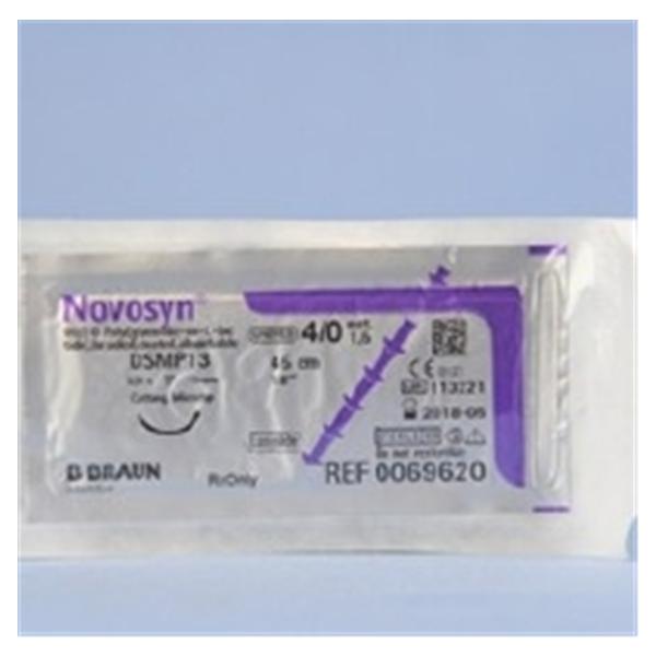 TissueSeal Suture 4-0 Polymer Plyglycolic-Lactic Acid Dsmp13 Novosyn Undyed 18" Braid 36/Bx - C0069620