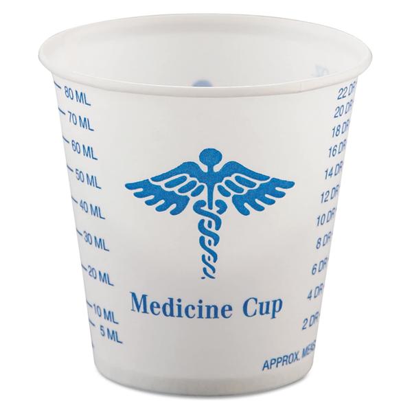 LAGASSE INC Graduated Cup Medicine Paper 3 Oz White 5000/Ca - R3-43107