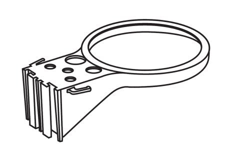 Bemis Healthcare - Suction Canister Bracket - 532710
