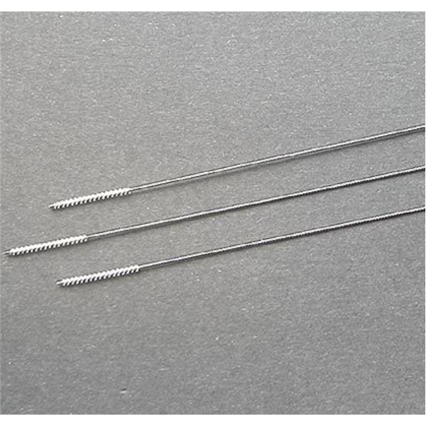 Sklar Instruments Brush Stainless Steel 8"X3Mm Nylon Bristle For Suction Tube Cleaning Ea - 10-1404