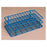 Bel-Art Products Poxygrid Test Tube Rack 15-16Mm 150 Place Blue Ea - 187601150
