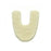 Econoline Products Pad Digit U Corn Felt 1X.75" 1/16" Thick White 100/Package - 1008495