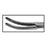BR Surgical, Forcep Hysterectomy 8" Curved 1X1 Teeth Ea - BR12-60120