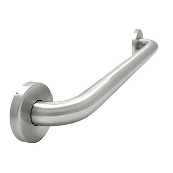 Wingits Grab Bar Straight 800Lb Capacity 24X1.25X3" Stainless Steel Ea - 6RGJ5