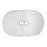 Econoline Products Pad Orthopedic Felt 3.25X2-1/8" 1/4" Thick White 100/Pk - 1008504