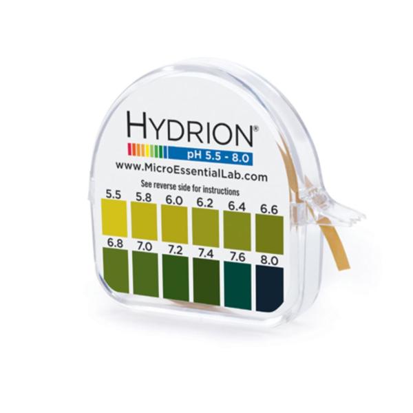 Micro Essential Labs Inc Hydrion Ph Test Strip 5.5-8 Range 10/Bx - 67