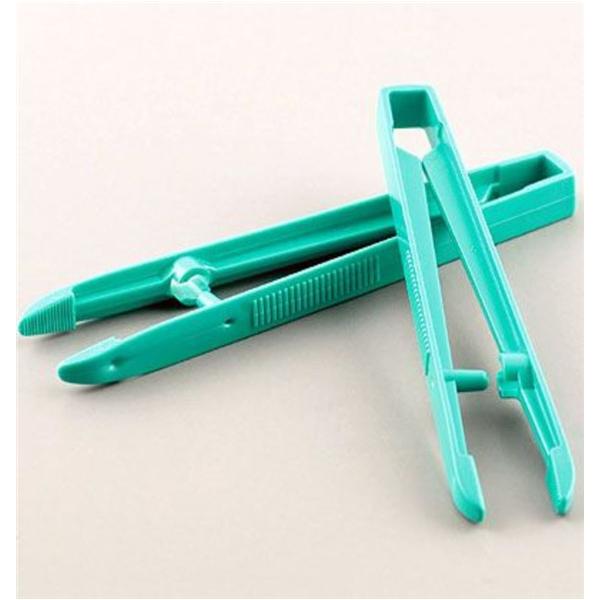 Sklar Instruments Forcep Dressing 5" Blunt Tip Serrated Straight Plastic Disposable 100/Ca - 96-2917