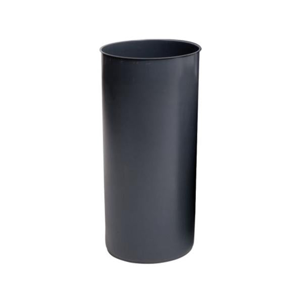 Rubbermaid Can Trash Untouchable 12Gal Resin No Lid 27-2/10X12" Gray 4/Package - FG355000GRAY