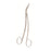 Miltex-Integra Scissors Surgical Taylor 6-1/2" Probe Tip Stainless Steel Ea - 21-560