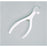 Sklar Instruments Speculum Nasal Econo 6-1/4" Blunt White Plastic 48/Ca - 96-2665
