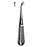 Sklar Instruments Curette Bone Bruns 9" #000 Oval Tip Angled Stainless Steel Reusable Ea - 40-7222