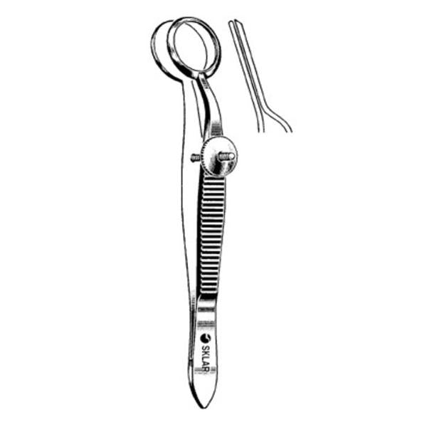 Sklar Instruments Forcep Chalazion Heath 3-1/2" Small Stainless Steel Ea - 66-1037