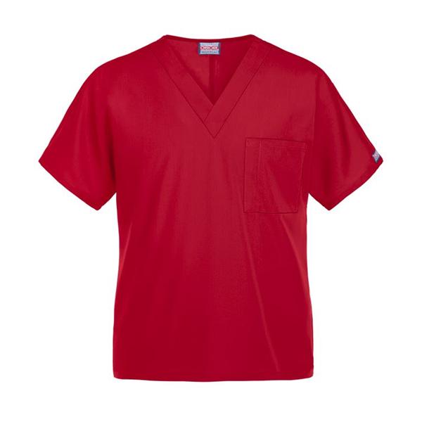 Cherokee Workwear Shirt Scrub Cherokee Unisex Large Red Ea - 4777-RDW-L